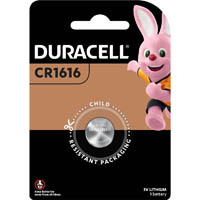 duracell cr1616 lithium coin 3v battery