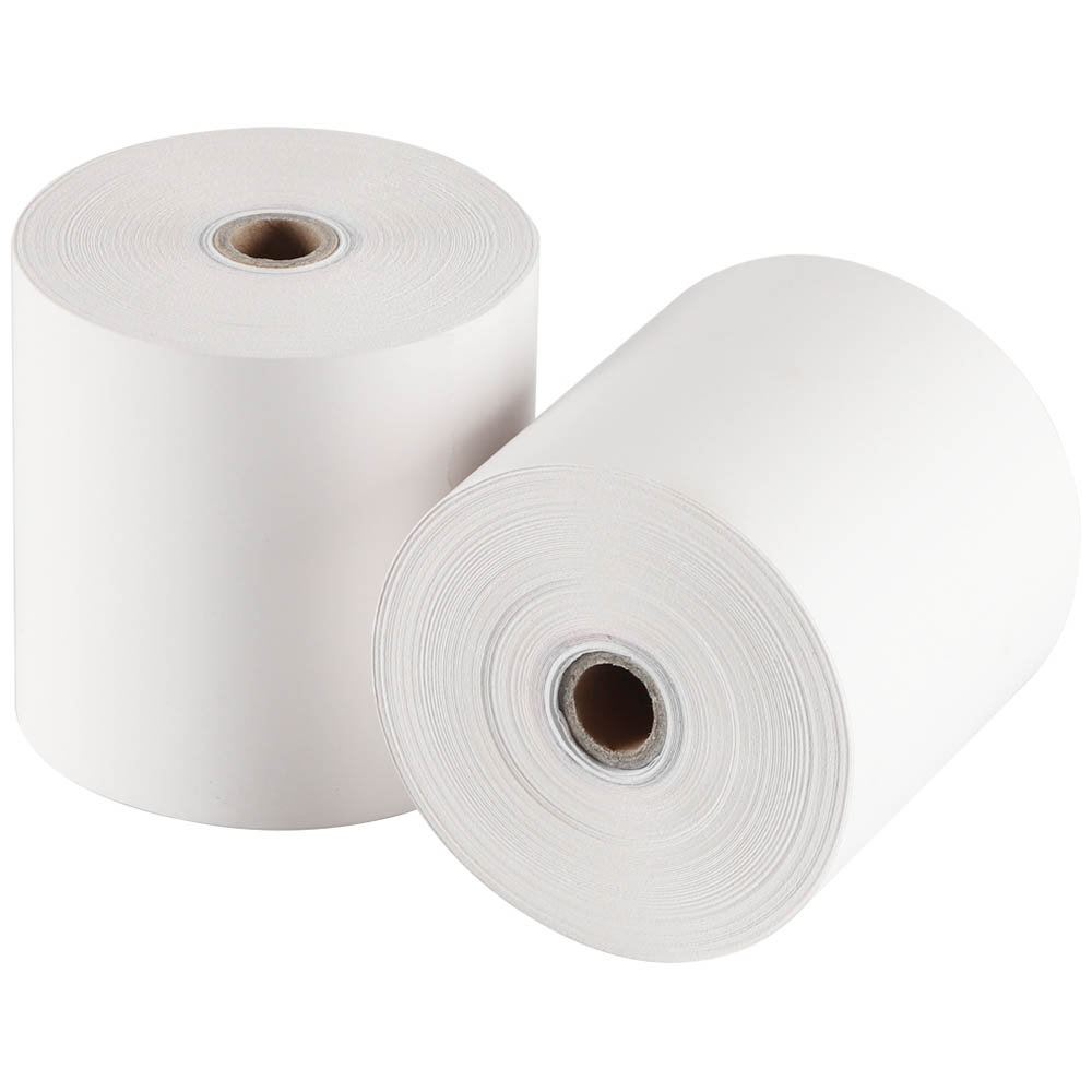 Image for WHITEBOX CASH REGISTER THERMAL ROLLS 57 X 37 X 12MM PACK 10 from Angletons Office National