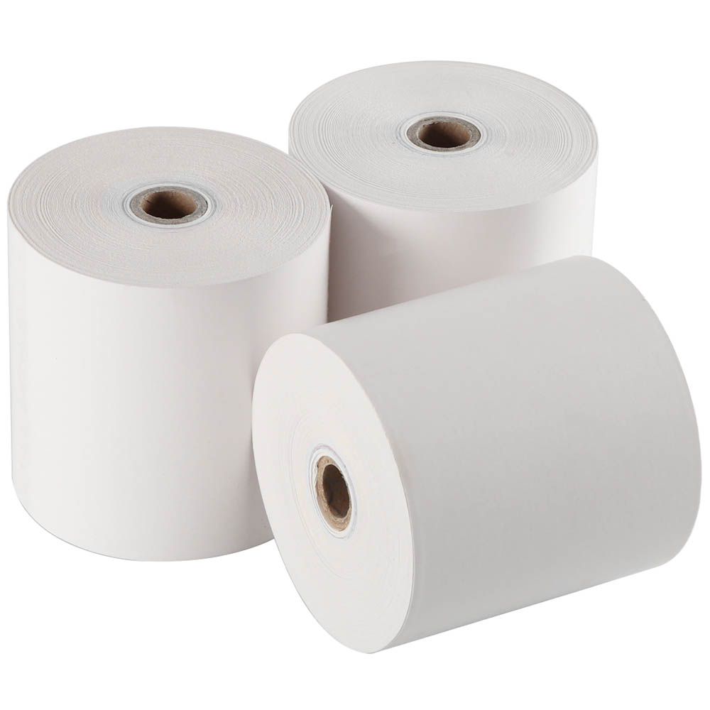 Image for WHITEBOX CASH REGISTER THERMAL ROLLS 80 X 80 X 12MM CARTON 24 from Angletons Office National