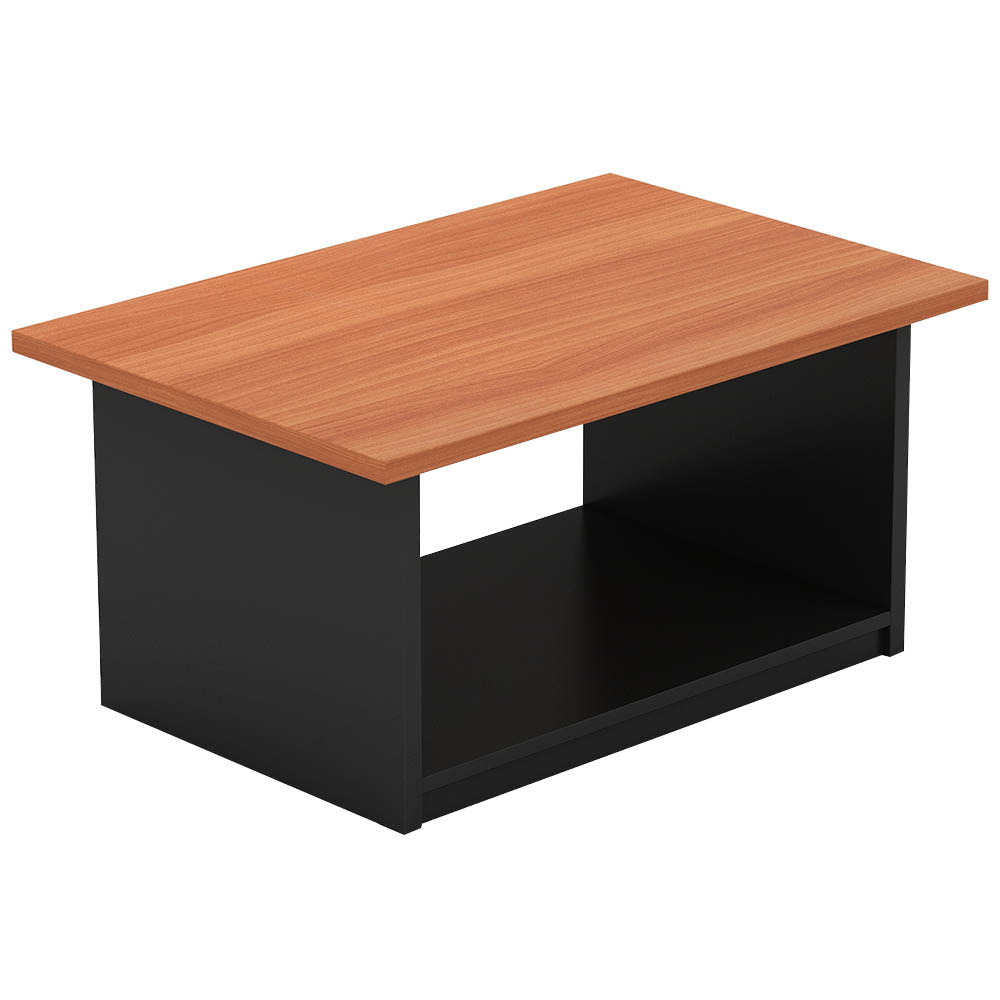 Image for OM COFFEE TABLE 900 X 600 X 450MM CHERRY/CHARCOAL from PaperChase Office National