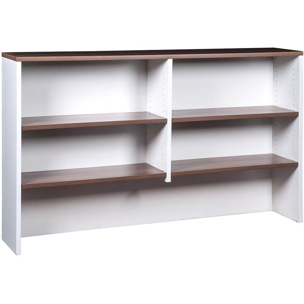 Image for OM PREMIER OVERHEAD HUTCH 1800 X 325 X 1080MM CASNAN/WHITE from Paul John Office National