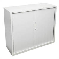 go steel tambour door cabinet 2 shelves 1016 x 900 x 473mm white china