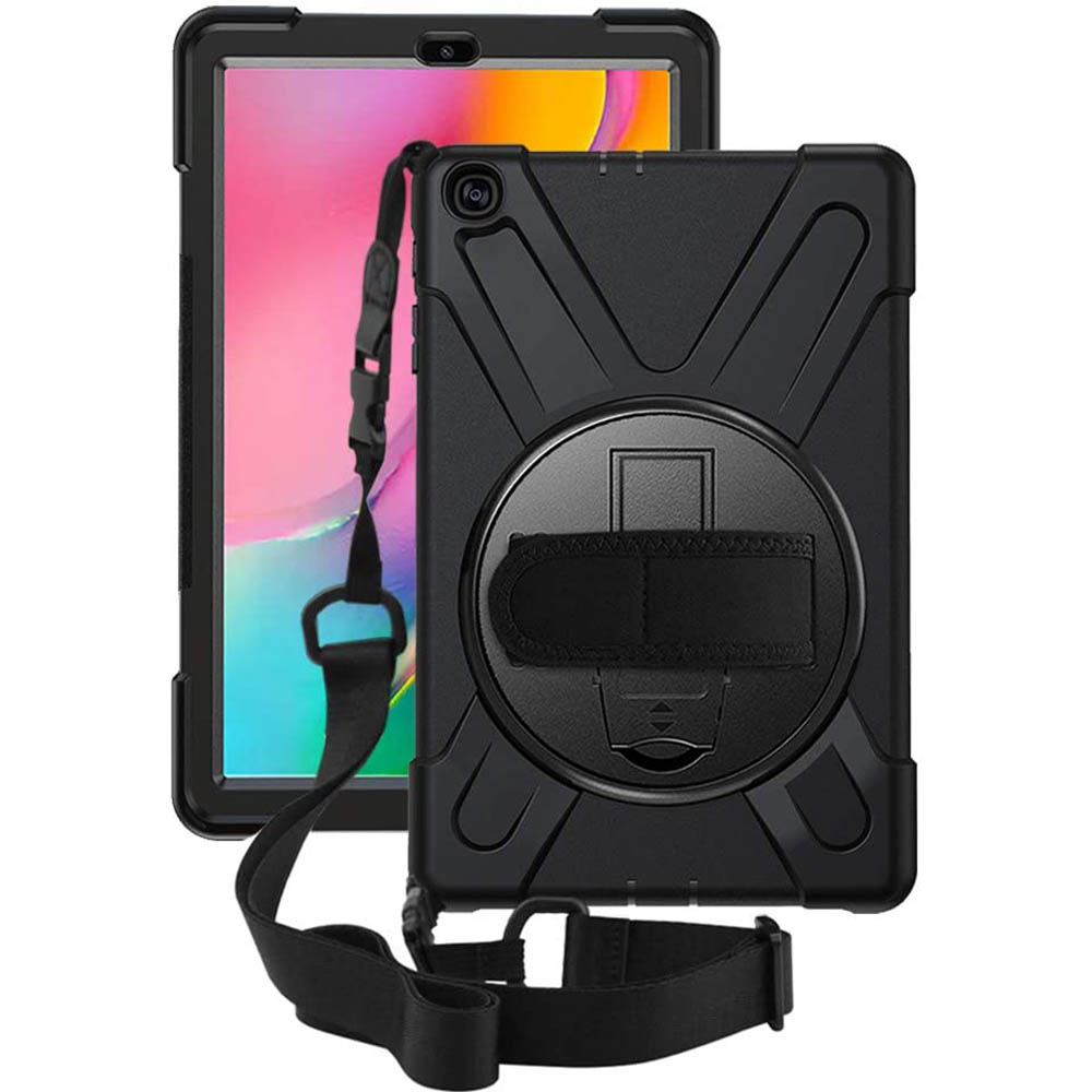 Image for LEADER RUGGED TABLET CASE SAMSUNG GALAXY TAB A7 BLACK from Chris Humphrey Office National
