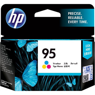 Image for HP C8766WA 95 INK CARTRIDGE VALUE PACK CYAN/MAGENTA/YELLOW from PaperChase Office National