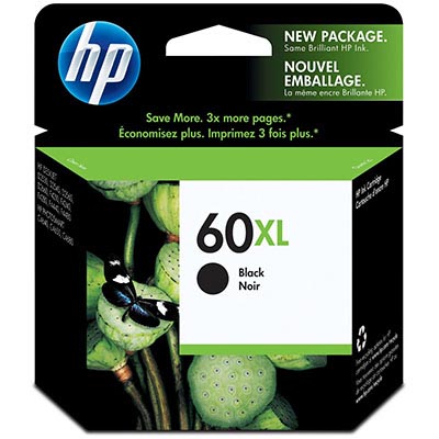 Image for HP CC641WA 60XL INK CARTRIDGE HIGH YIELD BLACK from Complete Stationery Office National (Devonport & Burnie)