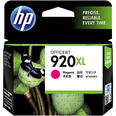 Image for HP CD973AA 920XL INK CARTRIDGE HIGH YIELD MAGENTA from Surry Office National