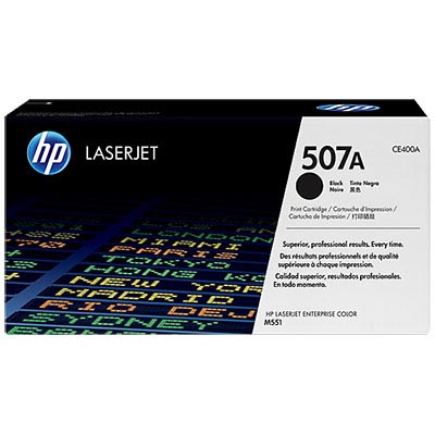 Image for HP CE400A 507A TONER CARTRIDGE BLACK from BACK 2 BASICS & HOWARD WILLIAM OFFICE NATIONAL