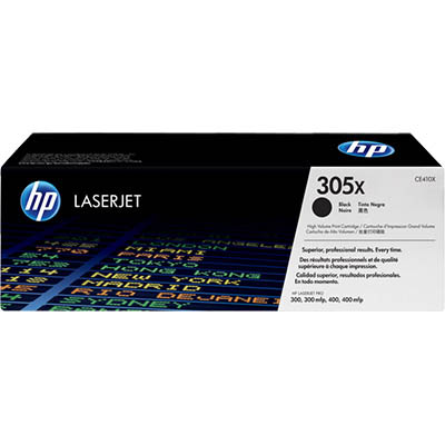 Image for HP CE410X 305X TONER CARTRIDGE HIGH YIELD BLACK from Coffs Coast Office National