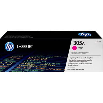 Image for HP CE413A 305A TONER CARTRIDGE MAGENTA from PaperChase Office National