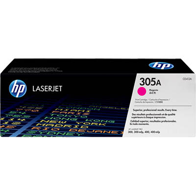 Image for HP CE413A 305A TONER CARTRIDGE MAGENTA from Aztec Office National
