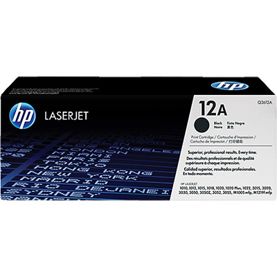 Image for HP Q2612A 12A TONER CARTRIDGE BLACK from Emerald Office Supplies Office National