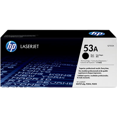 Image for HP Q7553A 53A TONER CARTRIDGE BLACK from C & G Office National