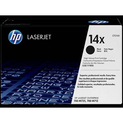 Image for HP CF214X 14X TONER CARTRIDGE HIGH YIELD BLACK from Aztec Office National Melbourne