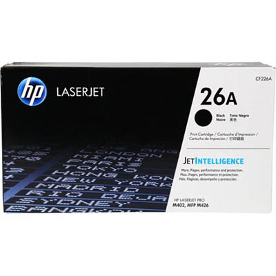Image for HP CF226A 26A TONER CARTRIDGE BLACK from Office National ONE Solution Business Supplies