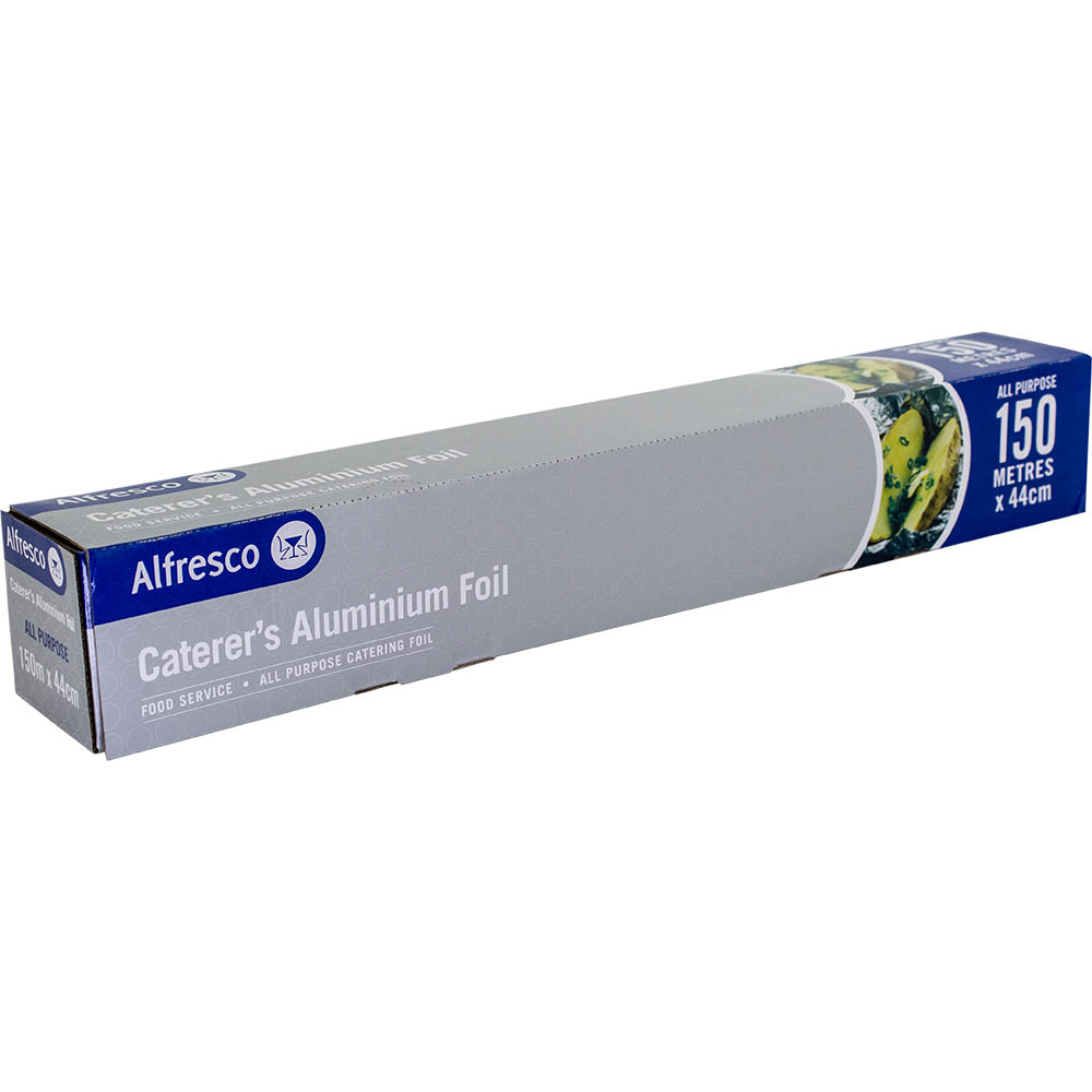 Image for ALFRESCO CATERERS ALUMINIUM FOIL 440MM X 150M from Discount Office National