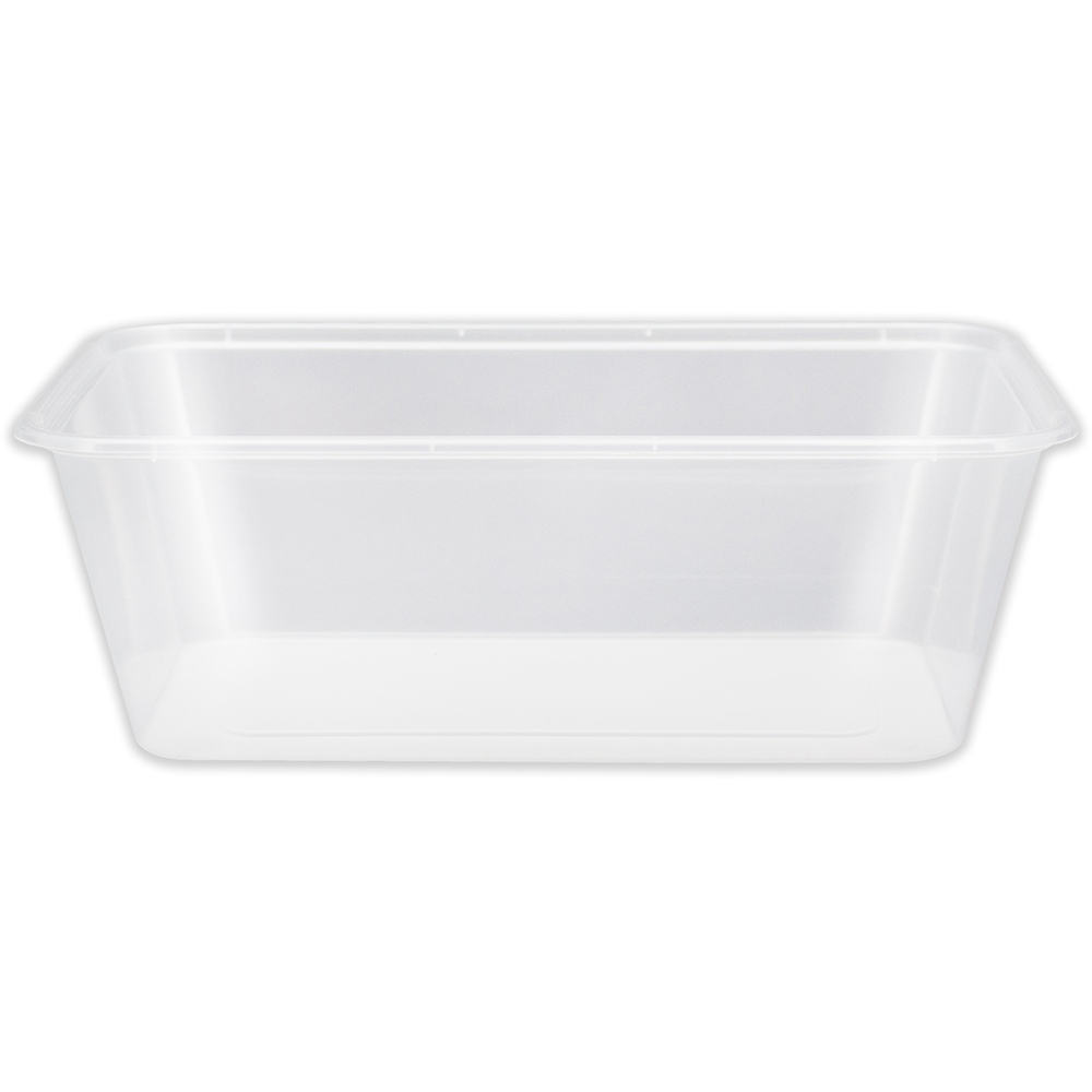 Image for HUHTAMAKI RECTANGULAR FOOD CONTAINER 750ML CLEAR SLEEVE 50 from Axsel Office National
