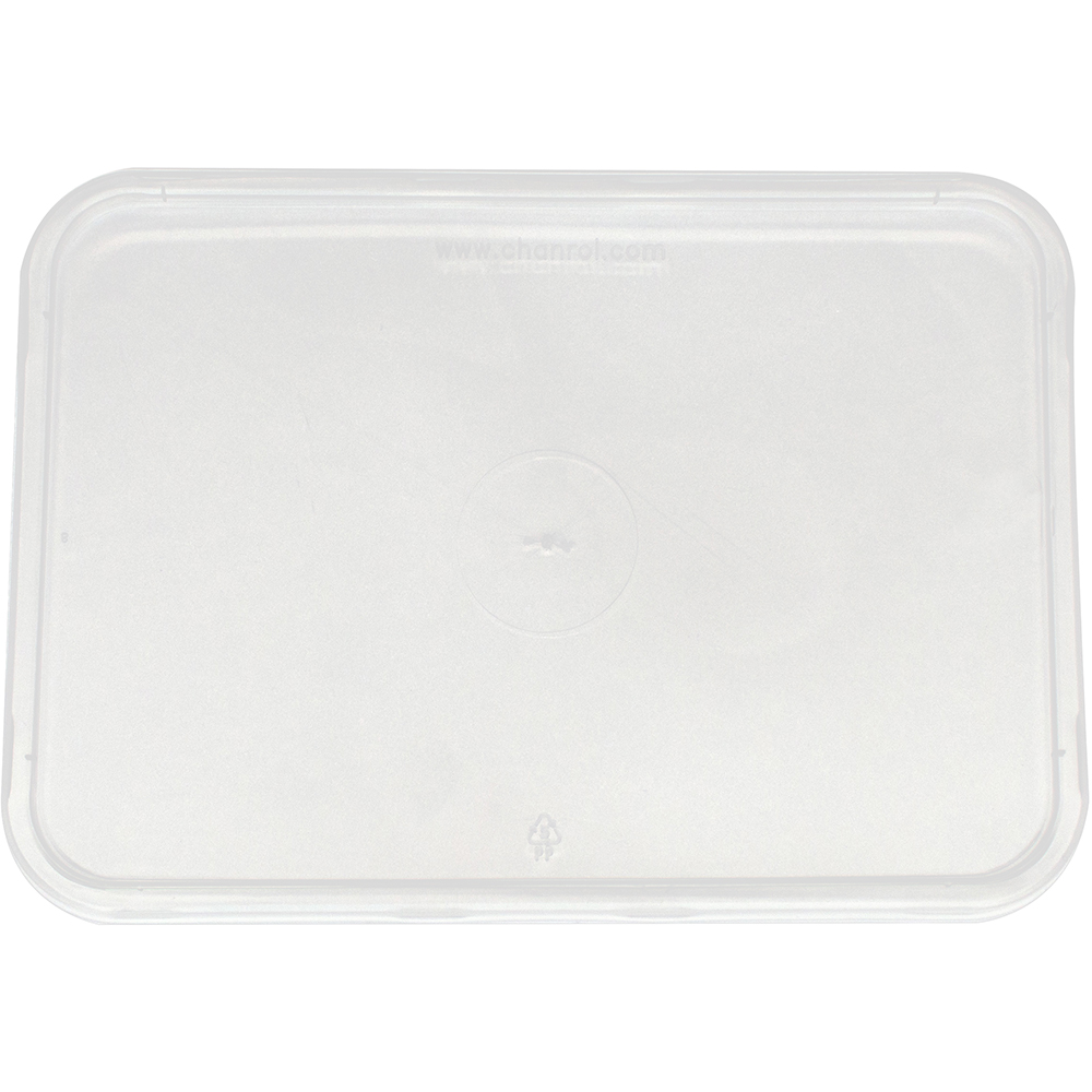 Image for HUHTAMAKI RECTANGULAR FOOD CONTAINER LID CLEAR SLEEVE 50 from Pirie Office National