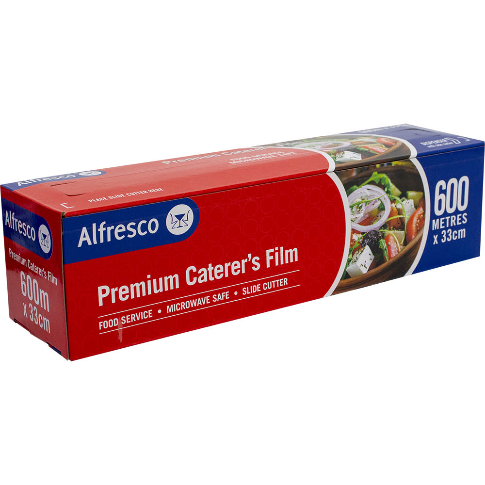 Image for ALFRESCO PREMIUM CATERERS CLING WRAP 330MM X 600M from Pirie Office National