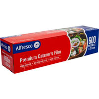 alfresco premium caterers cling wrap 330mm x 600m