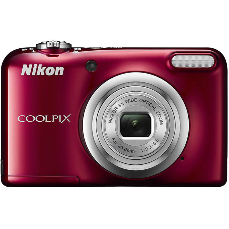 Image for NIKON COOLPIX A10 DIGITAL COMPACT CAMERA RED from Two Bays Office National