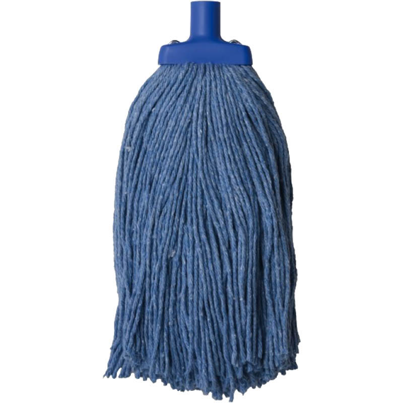 Image for ITALPLAST GENERAL PURPOSE REPLACEMENT MOP HEAD 400G BLUE from Aztec Office National Melbourne
