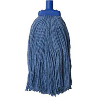 italplast general purpose replacement mop head 400g blue