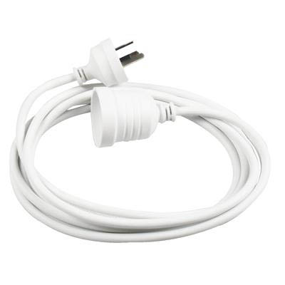 Image for ITALPLAST POWER EXTENSION LEAD 3M WHITE from Emerald Office Supplies Office National