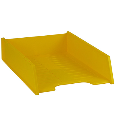 Image for ITALPLAST MULTI FIT DOCUMENT TRAY A4 BANANA from Office National Perth CBD