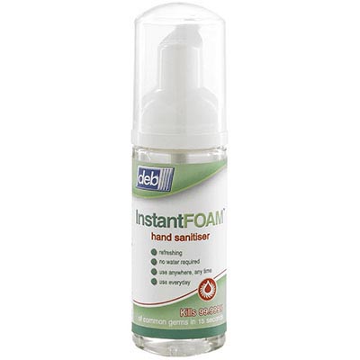 Image for DEB INSTANT FOAMING HAND SANITISER 47ML from Emerald Office Supplies Office National