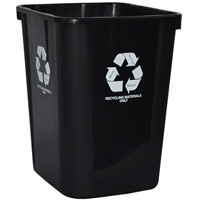 italplast greenr tidy bin recycle only 32 litre black