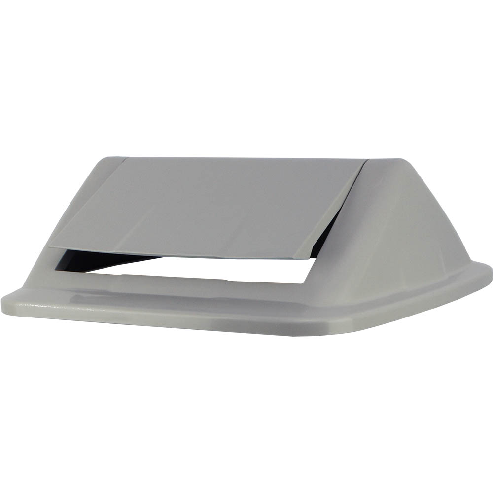 Image for ITALPLAST SWING TOP BIN LID 32 LITRE SPACE GREY from Pirie Office National