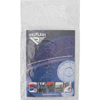 italplast heat sealer poly bags large 250 x 450mm x 25um pack 100