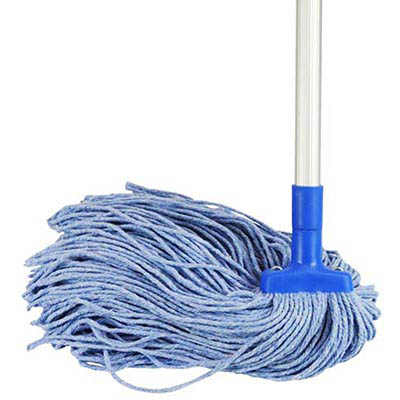 Image for ITALPLAST GENERAL PURPOSE MOP 400G BLUE from Office National Hobart
