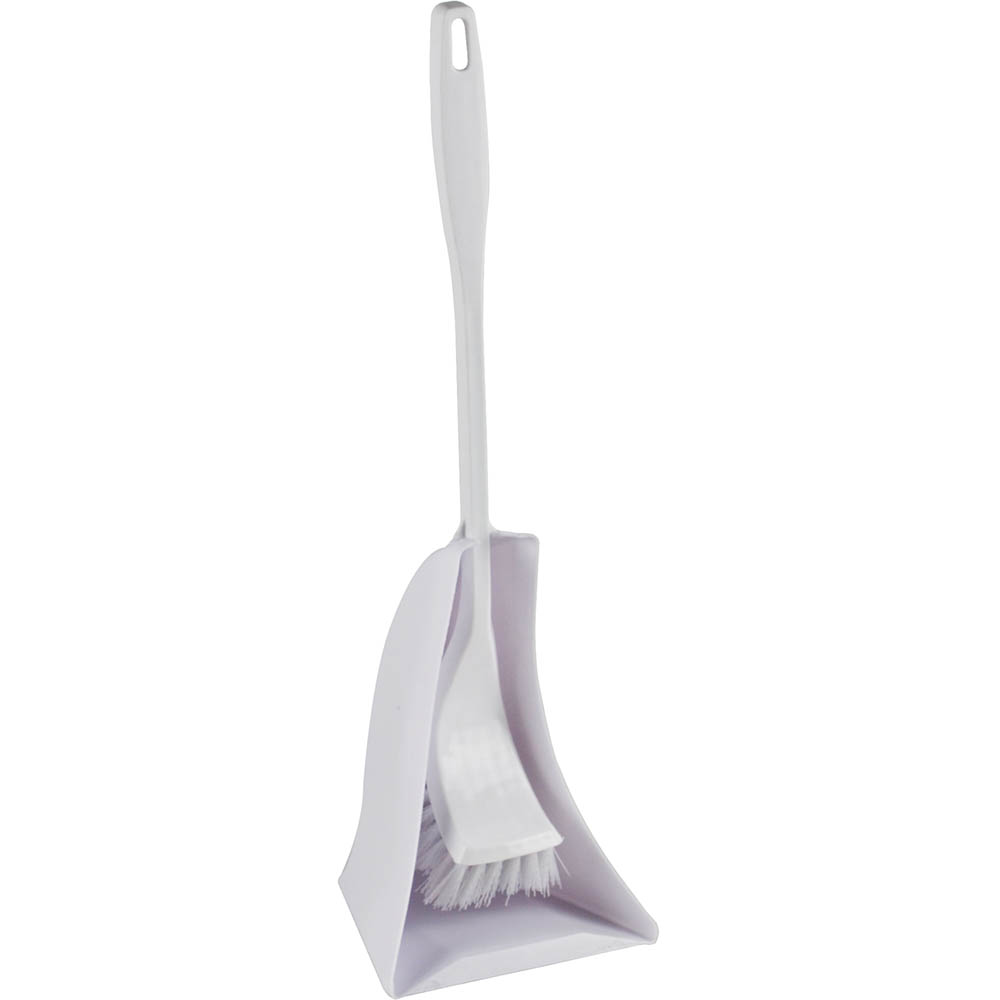 Image for ITALPLAST TOILET BRUSH AND TIDY SET WHITE from Aztec Office National