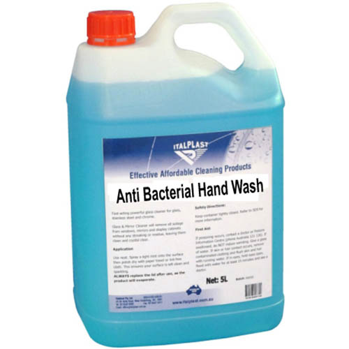 Image for ITALPLAST ANTIBACTERIAL HANDWASH 5 LITRE from PaperChase Office National