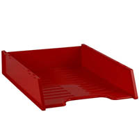 italplast multi fit document tray a4 red