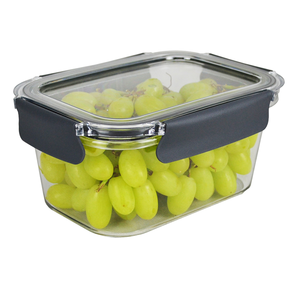 Image for ITALPLAST SNAP LOCK FOOD CONTAINER 1300ML CLEAR from Office National Barossa