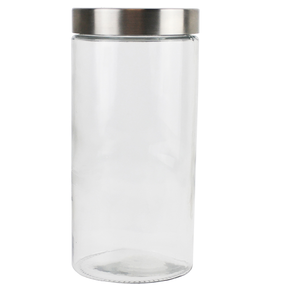 Image for ITALPLAST GLASS FOOD CANISTER 2200ML from Aztec Office National
