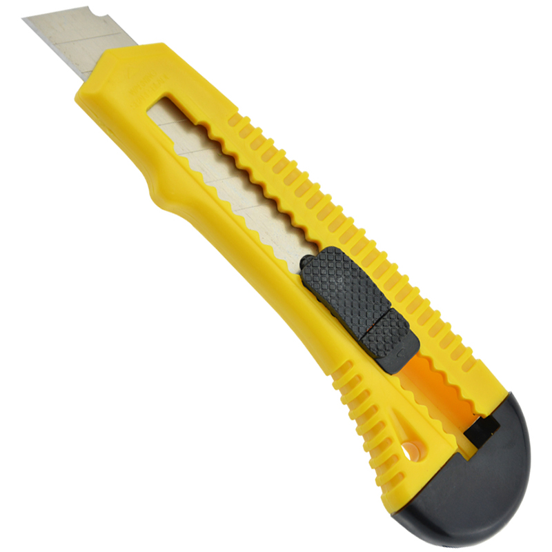 Image for ITALPLAST I851 UTILITY CUTTING KNIFE 18MM YELLOW/BLACK from Office National