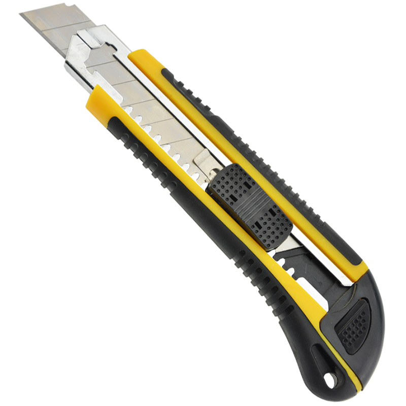 Image for ITALPLAST I851 SELF LOADING CUTTING KNIFE 18MM YELLOW/BLACK from Two Bays Office National