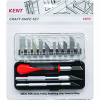 kent craft knife set 16pc
