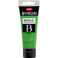 jasart byron acrylic paint 75ml green light