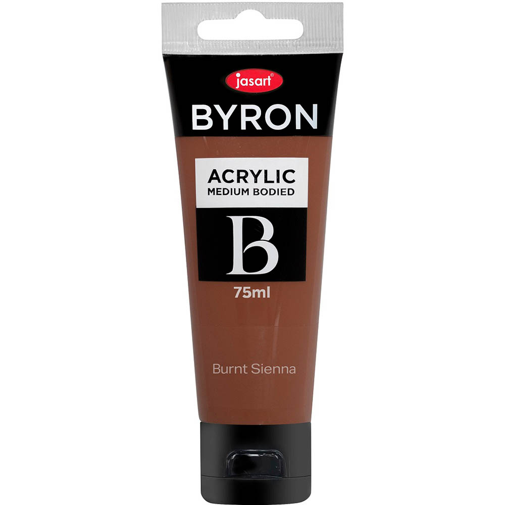 Image for JASART BYRON ACRYLIC PAINT 75ML BURNT SIENNA from PaperChase Office National