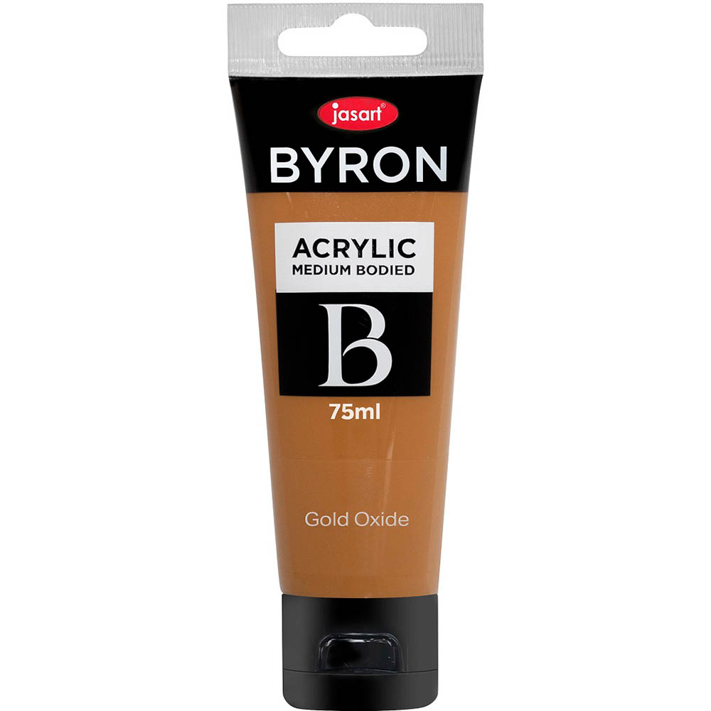 Image for JASART BYRON ACRYLIC PAINT 75ML GOLD OXIDE from Paul John Office National