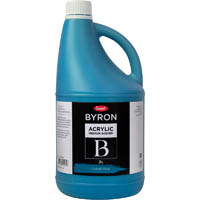 jasart byron acrylic paint 2 litre cobalt blue