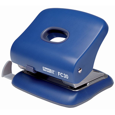 Image for RAPID FC30 2 HOLE PUNCH BLUE from Express Office National