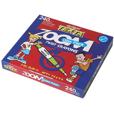 Image for TEXTA TRIANGULAR CRAYONS CLASS PACK 240 from OFFICE NATIONAL CANNING VALE
