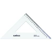 celco set square 45 degrees 320mm clear