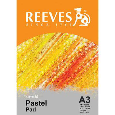 Image for REEVES PASTEL PAD 100GSM 15 SHEETS A3 from OFFICE NATIONAL CANNING VALE
