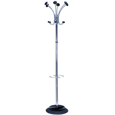 Image for ALBA STILY COAT RACK METALLIC GREY from Express Office National